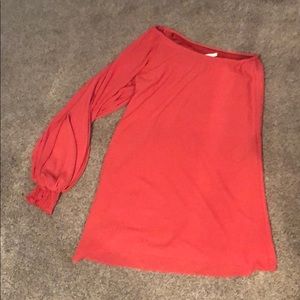 Coral/orange/rust  colored Lush dress